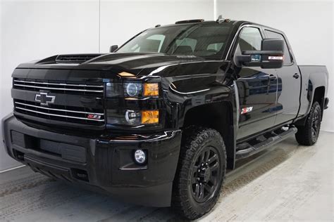 New 2018 Chevrolet Silverado 2500HD LTZ, Duramax, Crew Cab GBA - Black ...