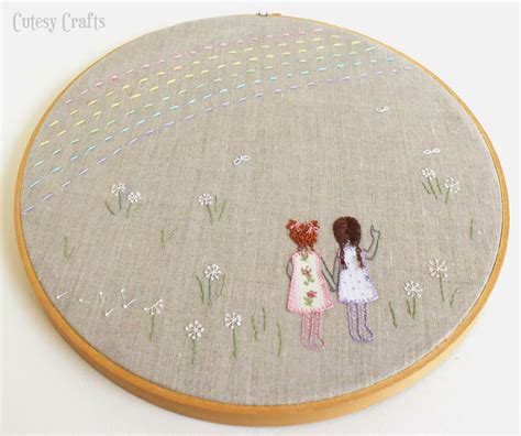 Embroidery Hoop Patterns - Cutesy Crafts