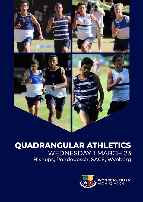 WBHS Quadrangular Athletics 23 by Wynberg Boys' High School - Issuu