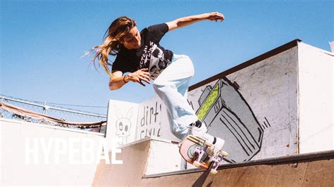 Ride With Nora Vasconcellos, adidas' First Female Pro Skater - YouTube