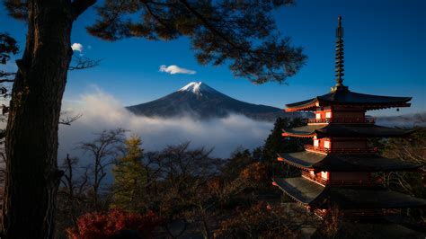 Images Mount Fuji Japan Mount Fuji, ‎Honshu Nature 2560x1440