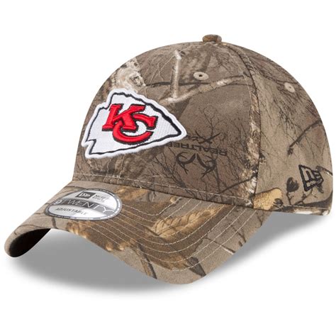 New Era Kansas City Chiefs Realtree Camo Realtree 9TWENTY Adjustable Hat