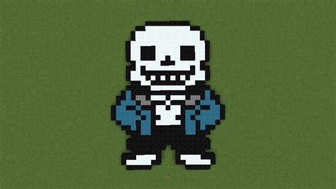 Sans Minecraft Pixel Art (Undertale) by PendronatorMusic on DeviantArt