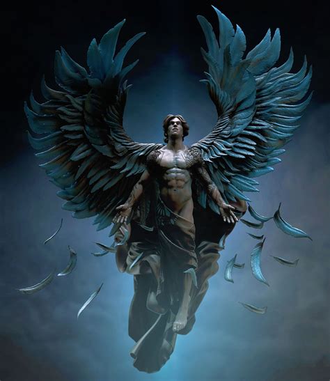 Archangel Rebirth, Richie mason | Angel wings art, Angel artwork ...