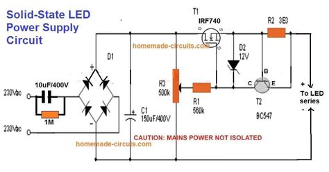 12v Dc Led Light Circuit Diagram | Shelly Lighting