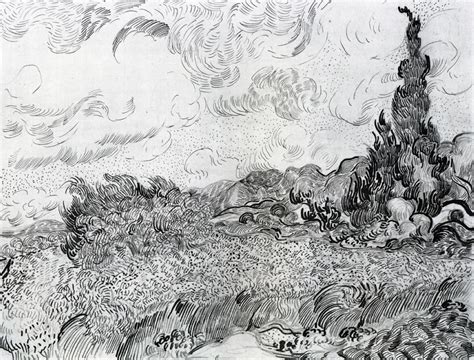 Van gogh drawings, Van gogh landscapes, Van gogh paintings