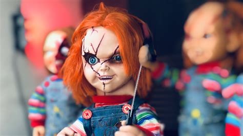 Spencer's Spirit Halloween Talking Animated Chucky Doll From Bride of Chucky (2020) - YouTube