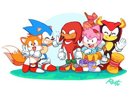 Sonic cast by rontufox on DeviantArt