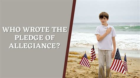 Who Wrote the Pledge of Allegiance? - A Surprising History