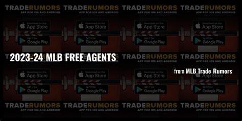 2023-24 MLB Free Agents - Briefly