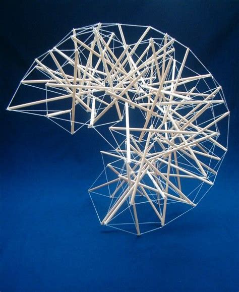 Tensegrity art, art with struts and strings | Geometric sculpture, Art, Pavilion design