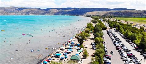 Bear Lake State Park Rendezvous Beach | Bear Lake Valley CVB Utah and Idaho