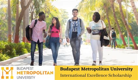 International Excellence Scholarship at Budapest Metropolitan University, Hungary