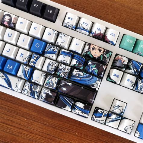 Anime V2 Keycap PBT Sublimation Mechanical Keyboard Keycaps - Etsy Canada