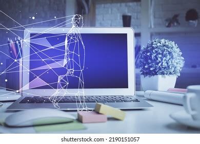 Desktop Computer Background Office Start Theme Stock Photo 2211695011 | Shutterstock