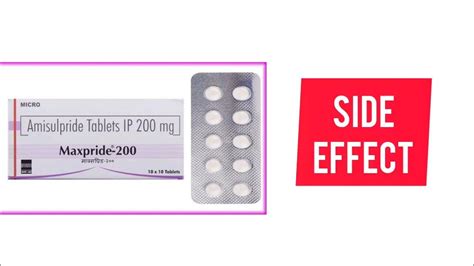 Maxpride - 200 MG. Tablets Dose,Side Effects _ Amisulpride Uese _ Tablets IP + All Details - YouTube