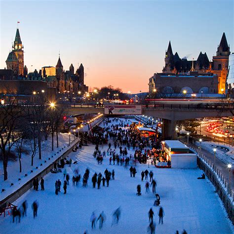 Rideau Canal Skateway - Tourisme Outaouais - Tourisme Outaouais