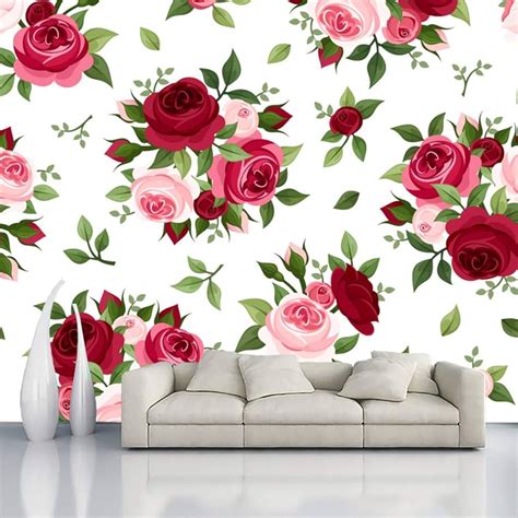 Aggregate more than 57 floral vinyl wallpaper latest - in.cdgdbentre