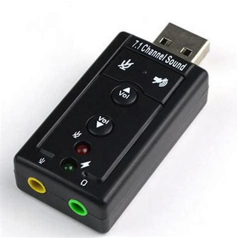 NOYOKERE External USB AUDIO SOUND CARD ADAPTER VIRTUAL 7.1 ch USB 2.0 Mic Speaker Audio Headset ...