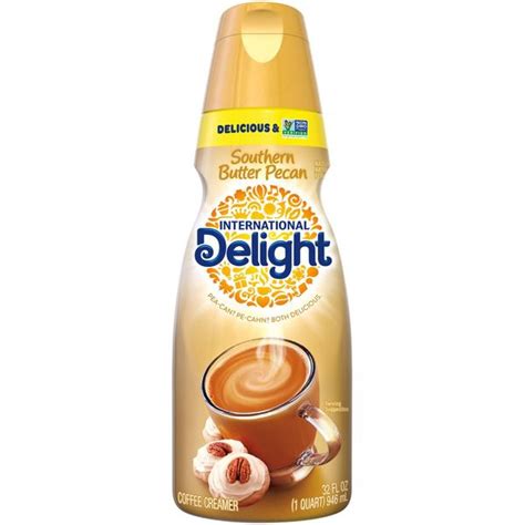 International Delight Southern Butter Pecan Coffee Creamer 1 qt. Bottle ...