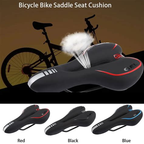 WHEELUP Comfortable Front Bicycle Bike Seat Cushion Saddle PVC Bicycle Seat Cushion MTB Road ...