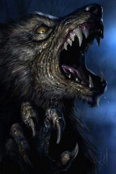 Pin by Mark Middlehurst on Everything Horror | Werewolf art, Werewolf ...