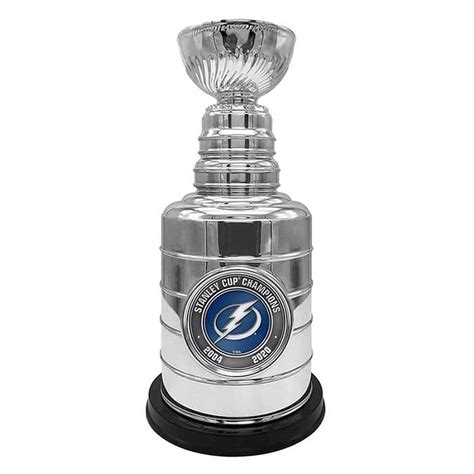 Tampa Bay Lightning 2021 NHL Mini 3" Stanley Cup Champions Replica Trophy