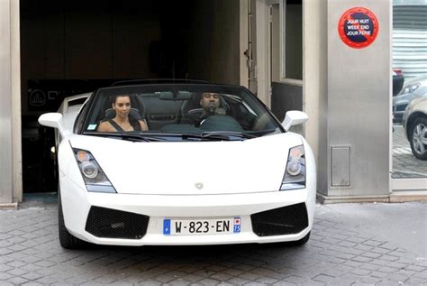 Kim And Kanye: Sightseeing Through Paris In A Lamborghini | Celebrity Cars Blog