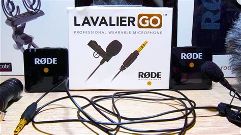 RODE LAVALIER GO, RODE WIRELESS GO : The Review - YouTube