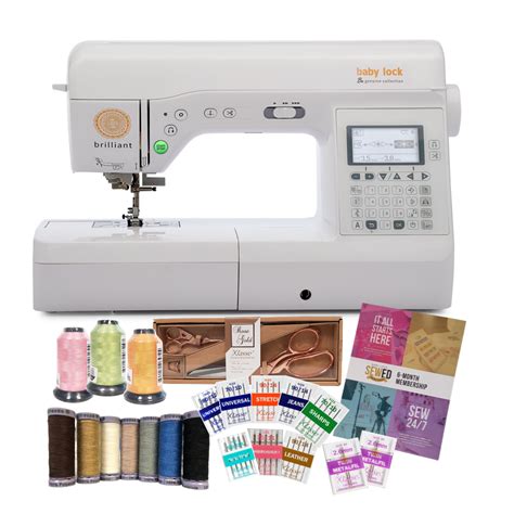 Baby Lock Brilliant - Feature-rich Sewing and Quilting Machine