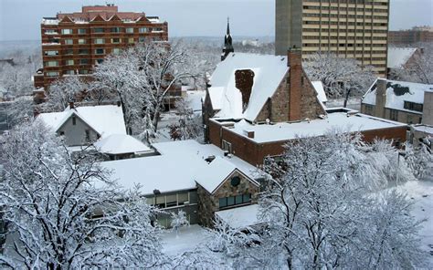 Winter in Ann Arbor, Michigan photo on Sunsurfer