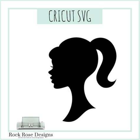 Barbie Silhouette – SVG CUT FILE Rock Rose Designs – Rock Rose Designs