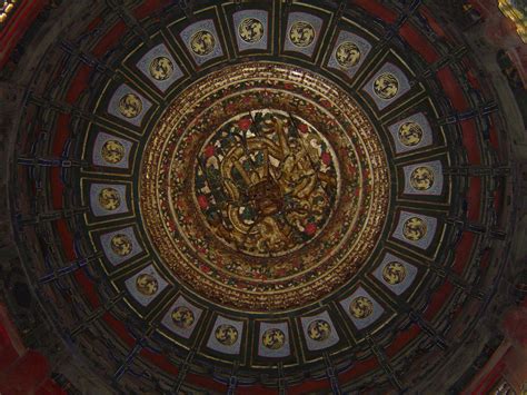 Free Stock photo of Circular Ceiling Design of Chinese Temple | Photoeverywhere