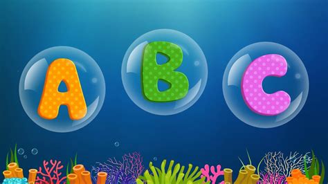 ABC Songs for Children - ABCD Song in Under Sea - Phonics Songs ...