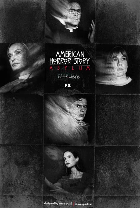 American Horror Story: Asylum (Poster #1) by emreunayli on DeviantArt