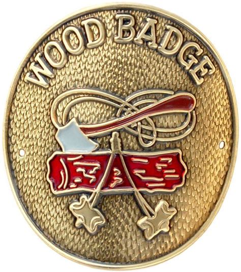 Scouts BSA Wood Badge Hiking Staff Shield | Wood badge, Badge, Hiking staff