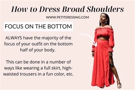 Balancing Proportions: A Guide To Dressing For Broad Shoulders - Fashion Women Top