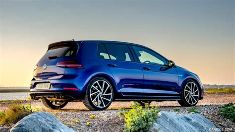 2018 Volkswagen Golf R Performance Pack (UK-Spec) - Rear Three-Quarter ...