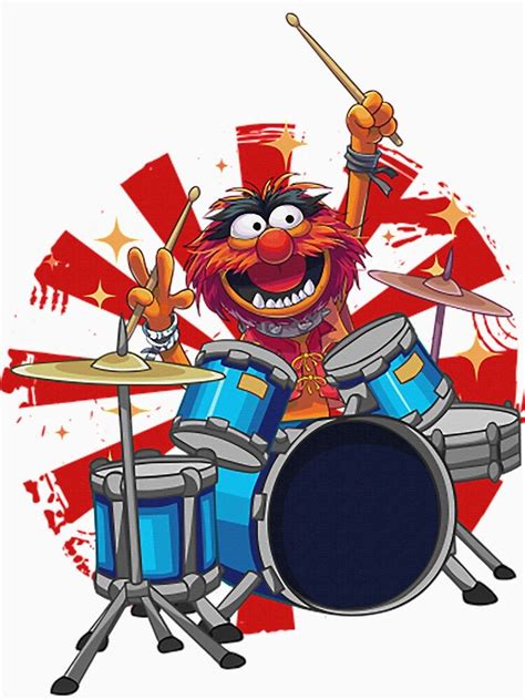 Animal Drummer The Muppets Show Classic T-Shirt by chamchi257 in 2021 ...