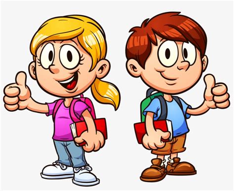 3 - School Kid Cartoon Transparent PNG - 1280x988 - Free Download on NicePNG