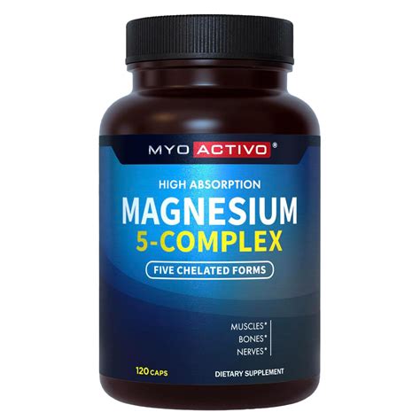 5-in-1 Magnesium Complex (120CAPS) – MyoActivo