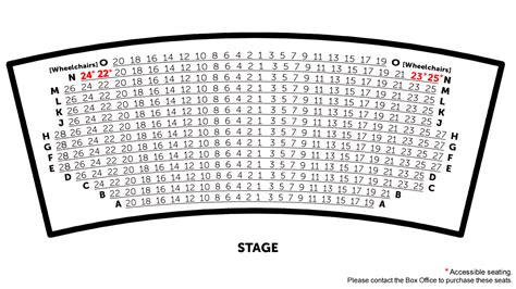 Kanata Theatre » Seating Chart