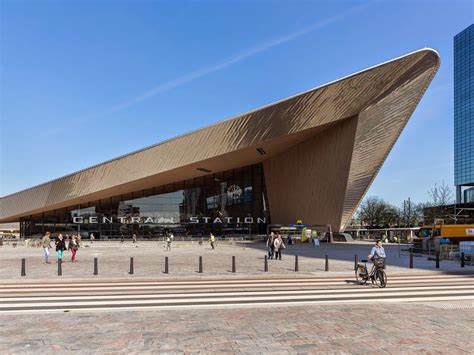 Rotterdam Centraal Station, Rotterdam, Netherlands Like many older cities with outmoded train ...