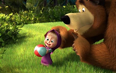 Masha And The Bear Wallpapers - Wallpaper Cave