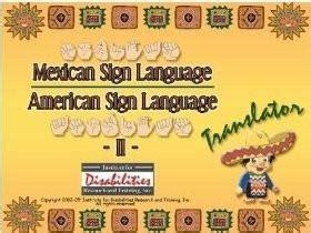 Mexican Sign Language , Lenguaje de señas mexicano , American Sign ...