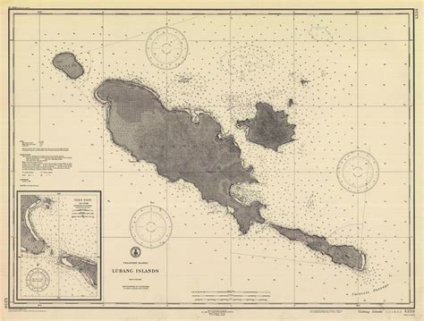 Print of Lubang Islands Poster on Vintage Visualizations