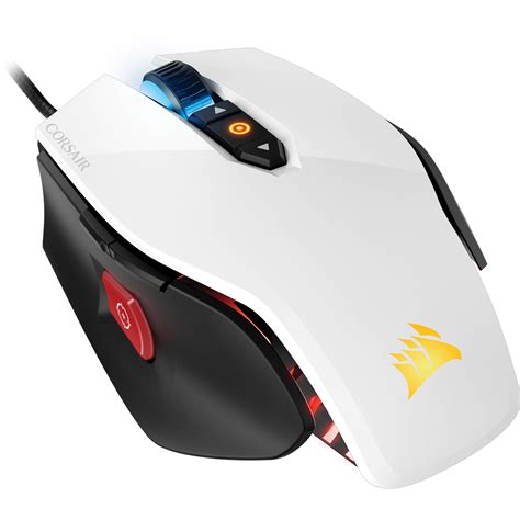 Corsair Gaming M65 RGB Laser Gaming Mouse (White) CH-9000110-NA