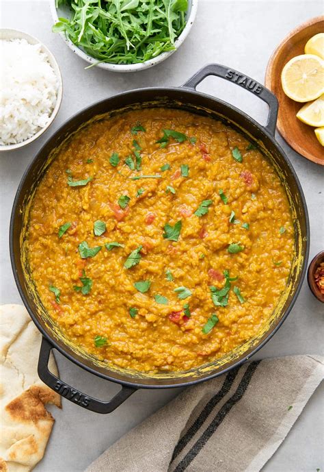 Red Lentil Dahl Easy Indian Recipe | Deporecipe.co