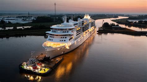 Innovative Silver Nova Cruise Ship Reaches the Sea