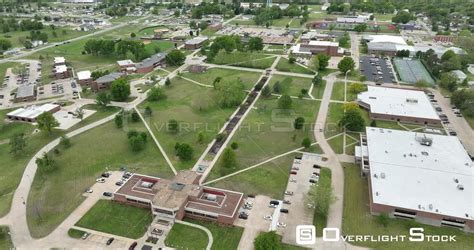 OverflightStock™ | Southwest Baptist University Campus, Drone Aerial ...